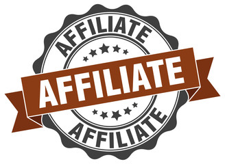affiliate stamp. sign. seal