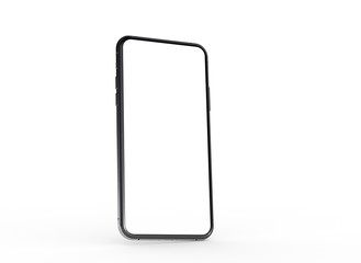 phone 3d illustration mockup smartphone