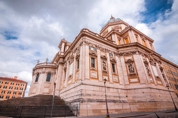 Fototapeta premium Cityscape and generic architecture from Rome, the Italian capital
