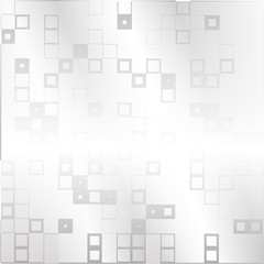 Modern high-tech background of gray squares 