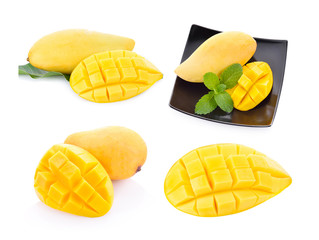 Mango isolated on a white background