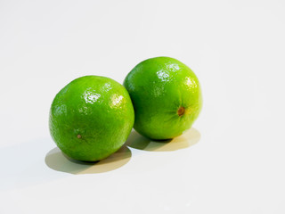 Lime isolated on white background