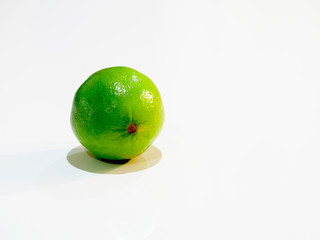 Lime isolated on white background