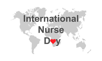 International Nurses Day vector illustration.