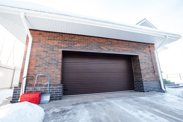 Garage Door Winter Photos Royalty Free Images Graphics Vectors