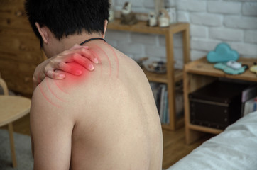 Asian men are not comfortable with pain.