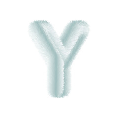 Fluffy Colored Letters