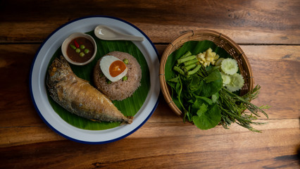 Stir-fried fermented fish chilli dip
