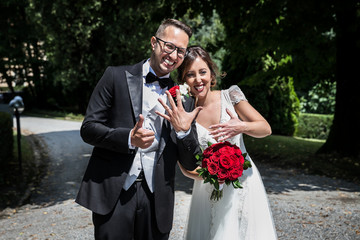 Sposi nella Villa