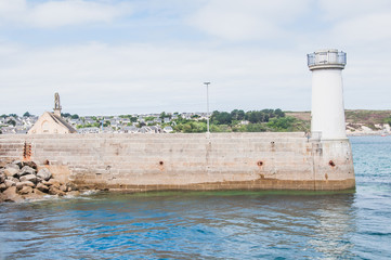 Fototapeta premium Port de Camaret-sur-mer dans le Finistère en Bretagne, France