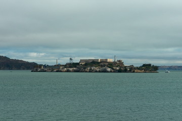 Obraz premium view of the Bay of San Francisco California USA