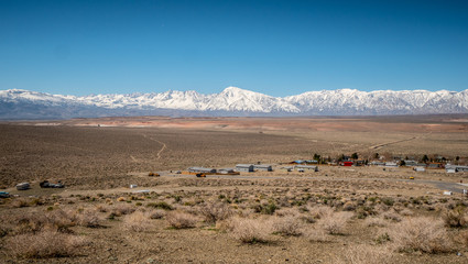 Infinite landscape in the Sierra Nevada - travel photography