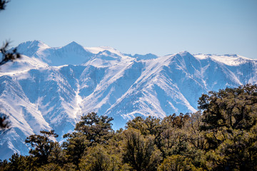 Beautiful Inyo National Forest in the Sierra Nevada - travel photography