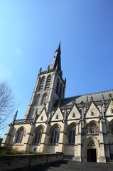 Fototapeta na wymiar Eglise Notre-Dame d’Alsemberg (Brabant flamand-Belgique)