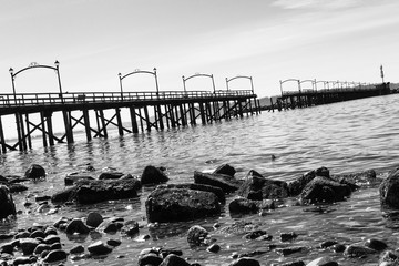 Rocks and Pier 