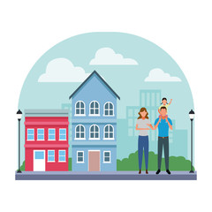 family avatar cartoon character