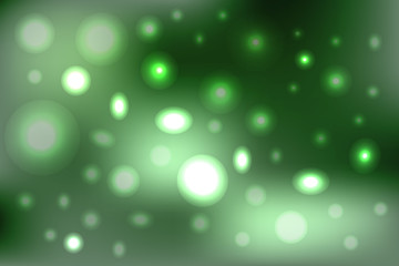 Obraz premium Abstract background with glowing, blurred circles. Illustration for design and decoration