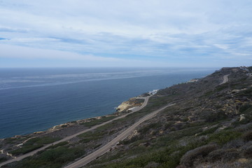 Fototapeta premium view of the coast Coronado California USA