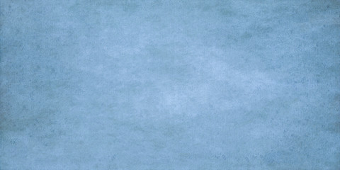 Blue wide grunge effect texture.