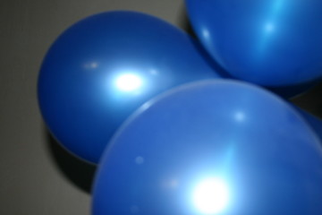 abstract background with blue balls