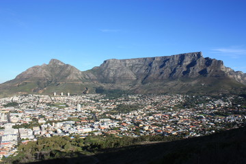 Fototapeta na wymiar Table Mountain Cape Town Afrique du Sud