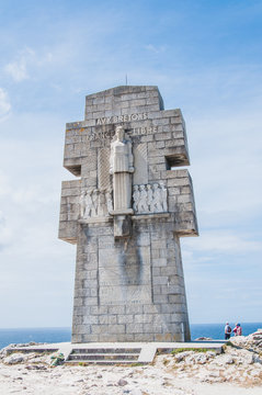 Croix de Pen-hir sur la presqu'&icirc;le de Crozon &agrave; Camaret-sur-mer