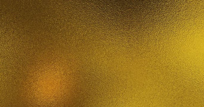 Metallic tile pattern. Golden foil background. Magical Happy new year texture. 3D rendering loop 4k