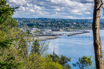 Fototapeta premium Northwest Marina And Pier