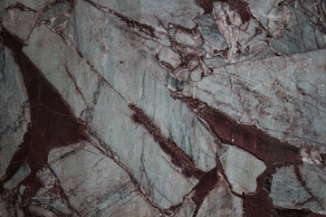 Grey marble close up