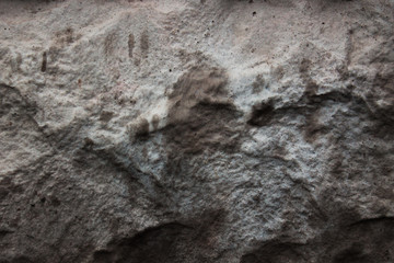 Grey stone close up