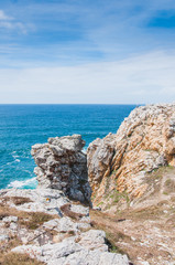 Pointe de Pen-hir sur la presqu'île de Crozon à Camaret-sur-mer