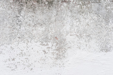 Wall fragment with scratches and cracks