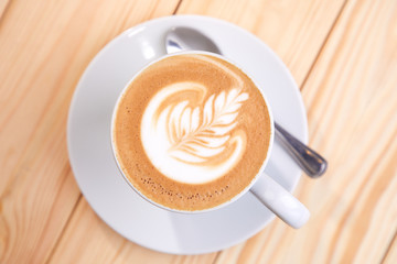 cup of cappuccino