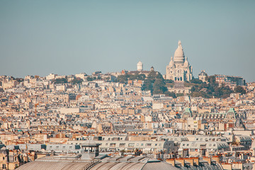 Fototapeta premium View of the Sacré Coeur Basilica