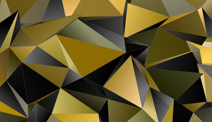 Abstract Low-Poly background. triangulated texture. Design 3d. Polygonal geometrical pattern. Triangular modern style
