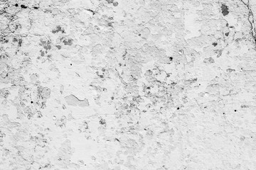 Wall fragment with scratches and cracks