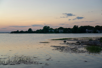 Sunset over the Bay