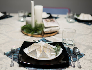 elegant table setting