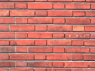 mur de briques rouges rectangulaires 