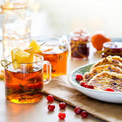 Excellent breakfast for a family or children!