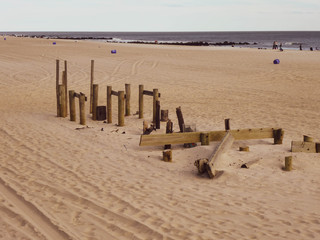 Post Sandy destruction at Long Beach, NY