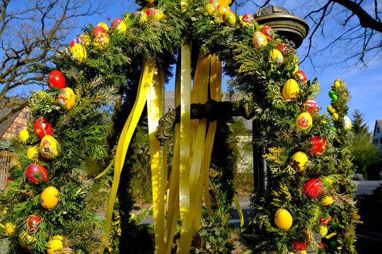 Osterbrunnenfahrt in Mittelfranken, Ungelstetten