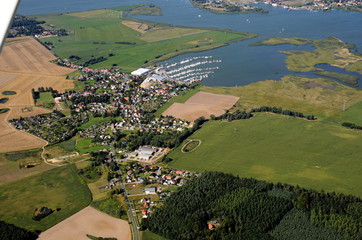 Kröslin, Hafen und Marina am Peenestrom 2013