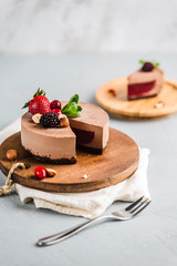 chocolate raw cake