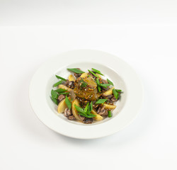 pasta with meat and vegetables