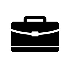 Briefcase icon flat vector illustration design