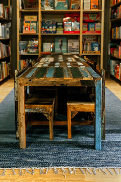 Antique book store