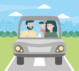 familiy day outdoors