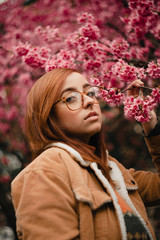 Girl with Sakura