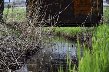 Rusted Sluice Detail